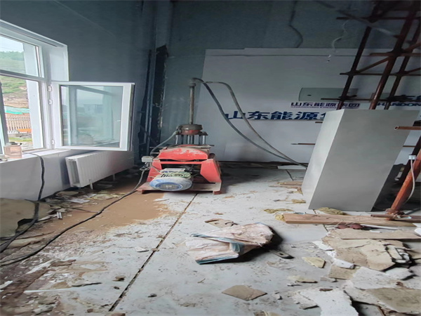 久治地基基础下沉墙体裂缝加固注浆顶升施工